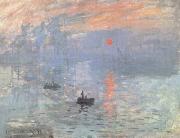 Claude Monet Sunrise (nn02) oil on canvas